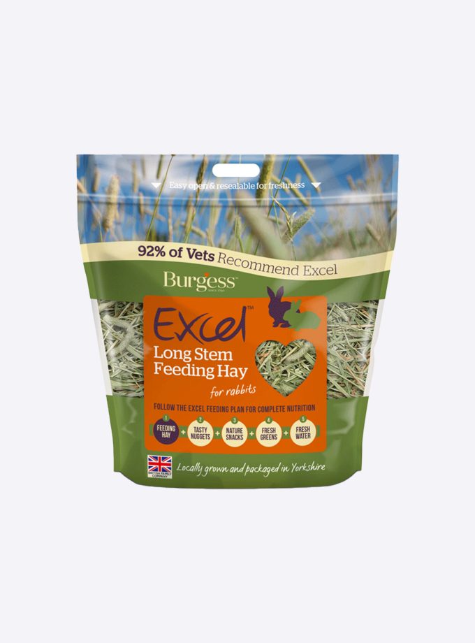 Burgess Excel Long Stem Hay For Rabbits and Other Small Animals