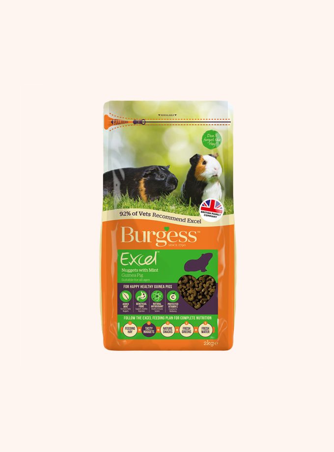 Burgess Excel Guinea Pig Nuggets with Mint