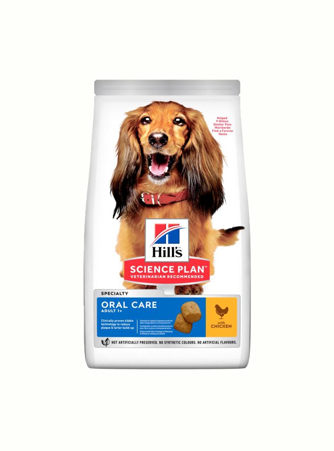 Hill's Adult Oral Care Chicken Dog Food