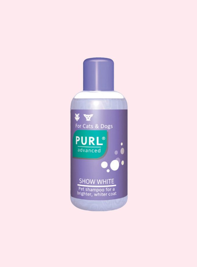 Purl Show White Shampoo for Cats and Dogs 250ml - (for White coats)