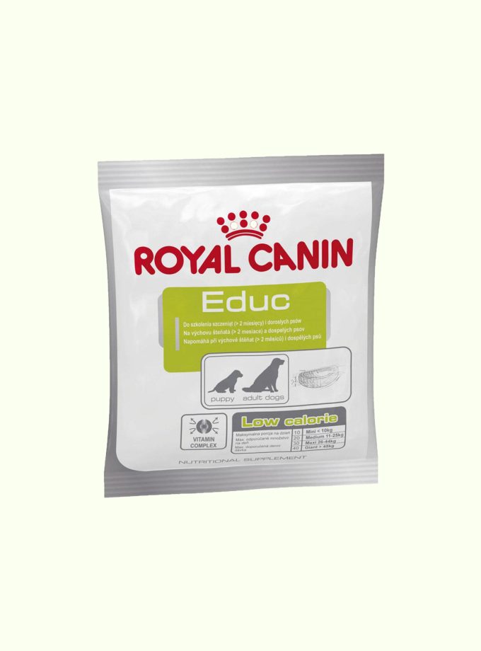 Royal Canin Educ Low Calorie Dog Treat 50g