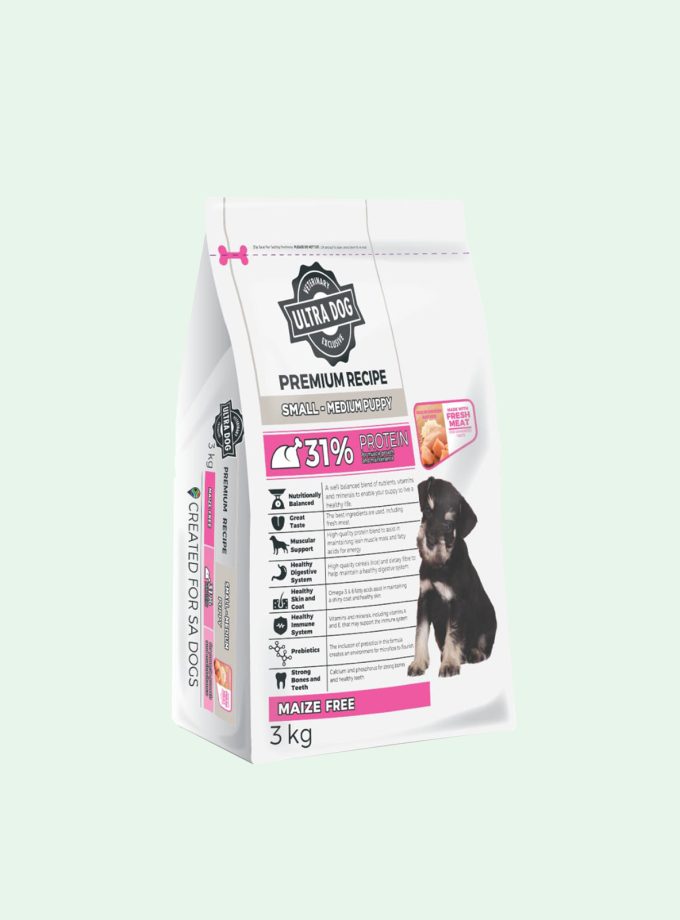 Ultra Dog Premium Recipe Puppy Small & Medium Breed