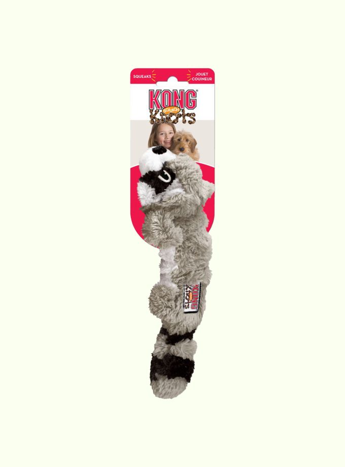 Kong Scrunch Knots Raccoon