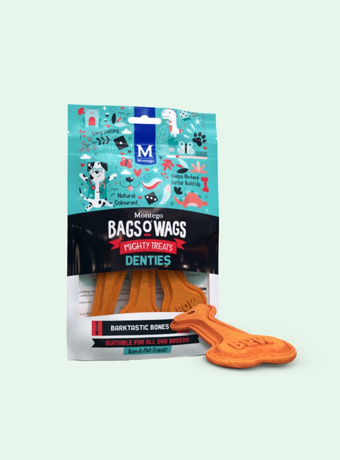 Montego Bags O Wags Denties Extra-Large Barktastic Bones