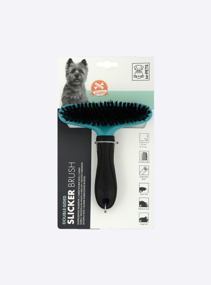 M-Pets Double-Sided Slicker