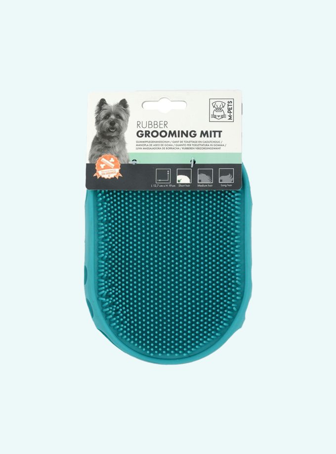 M-Pets Rubber Grooming Mitt