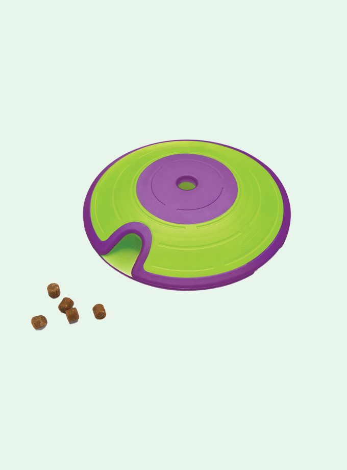 Treat Maze Interactive Puzzle Dog Toy, Green