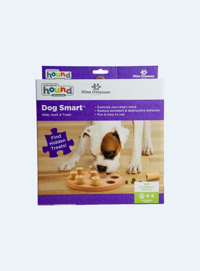 Dog Smart Composite Interactive Treat Puzzle Dog Toy, Orange