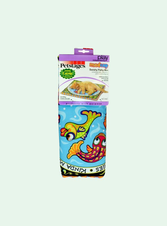 Petstages Madcap Swishy Fishy Mat
