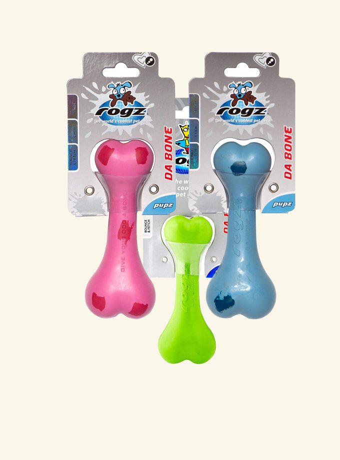 Rogz Da Bone Jawgym Dog Chew Toy
