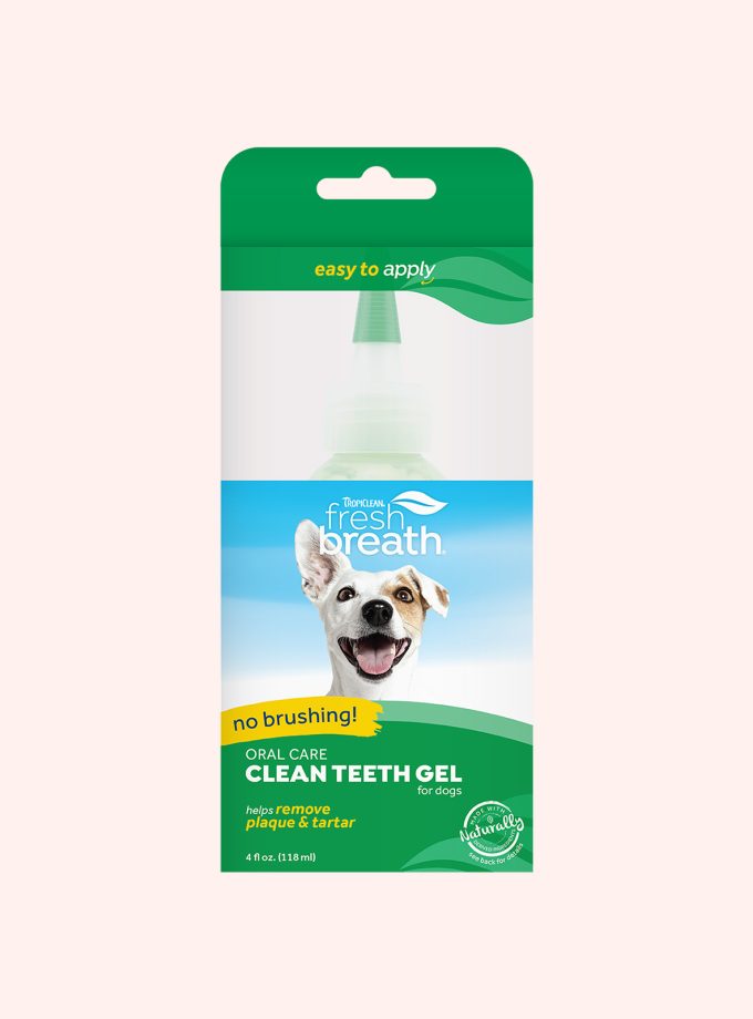 TropiClean Fresh Breath Oral Care Gel for Dogs