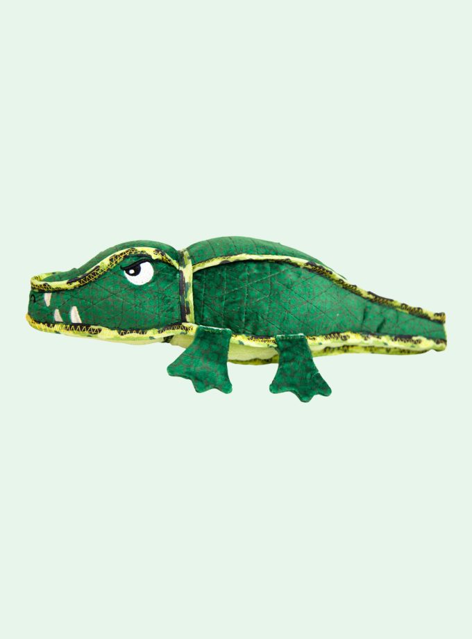 Xtreme Seamz Alligator Dog Toy