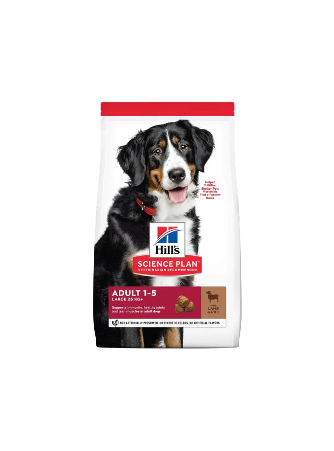HILL'S SCIENCE PLAN Adult Large Breed Dry Dog Food Lamb & Rice Flavour - 12kg