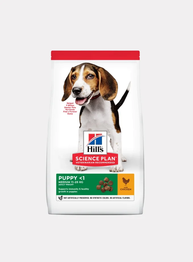 HILL'S SCIENCE PLAN Puppy Medium Dry Dog Food Chicken Flavour - 800g