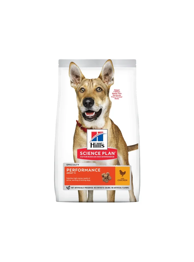 HILL'S SCIENCE PLAN Adult Performance Dry Dog Food Chicken Flavour - 12kg