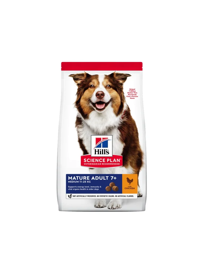 HILL'S SCIENCE PLAN Mature Adult Medium Dry Dog Food Chicken Flavour